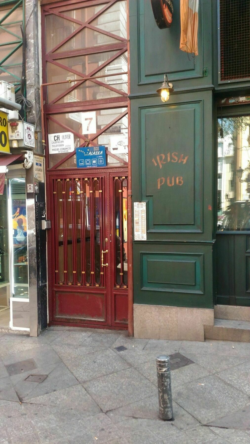 Hostal Alaska مدريد المظهر الخارجي الصورة